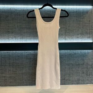 BB Dakota Steve Madden cream knit dress. XS